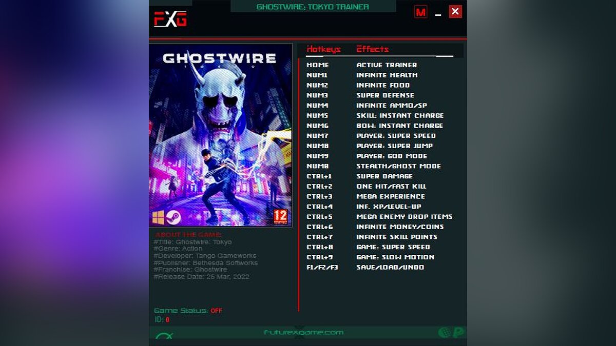 Ghostwire: Tokyo — Трейнер (+20) [1.0.2]