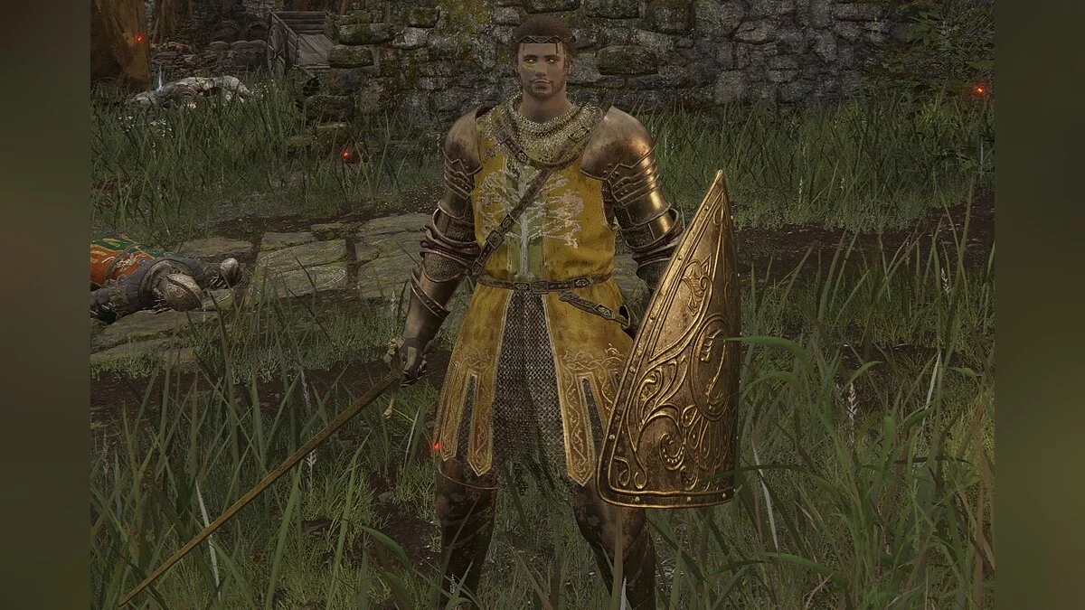 Elden Ring — Снятие нагрудного щита