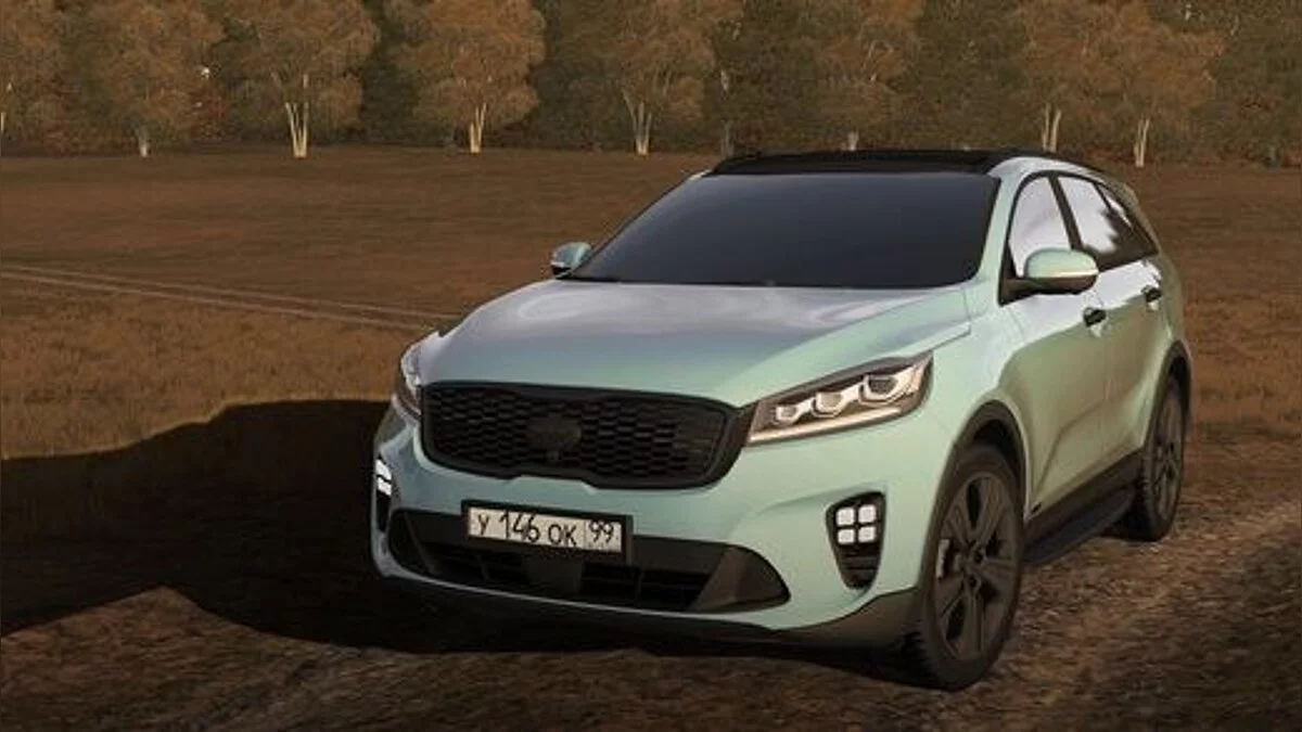 City Car Driving — KIA Sorento Prime Gt-line 2019 3.5