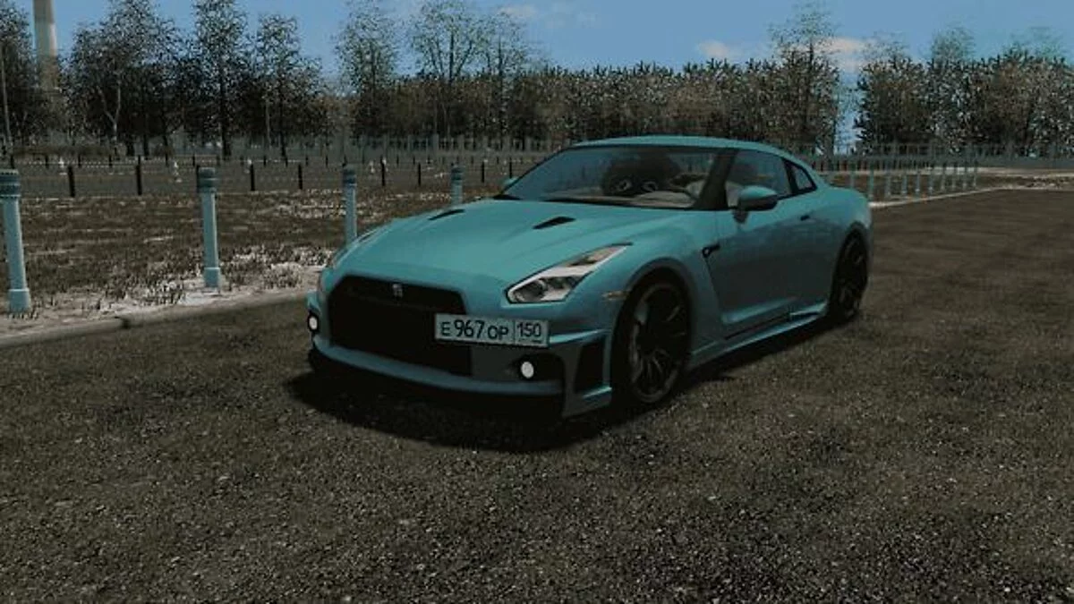 City Car Driving — Nissan GT-R 3.8 AMT