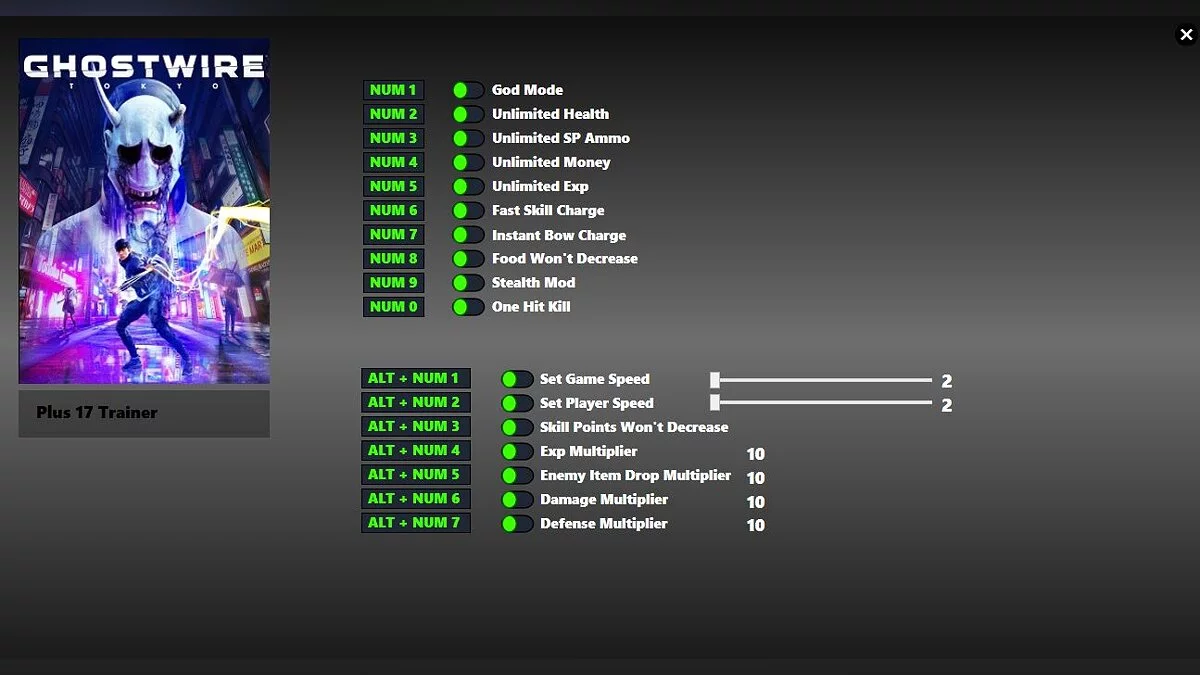 Ghostwire: Tokyo — Трейнер (+17) [30.03.2022]