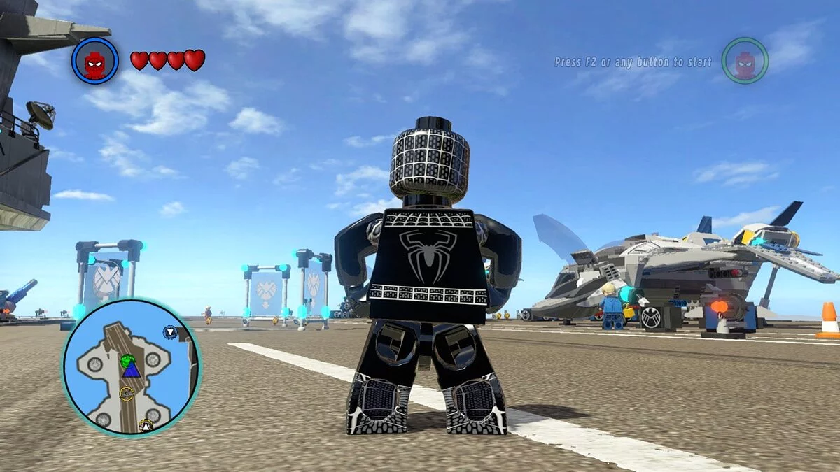 LEGO Marvel Super Heroes — Черный костюм из фильма «Человек-паук 3»