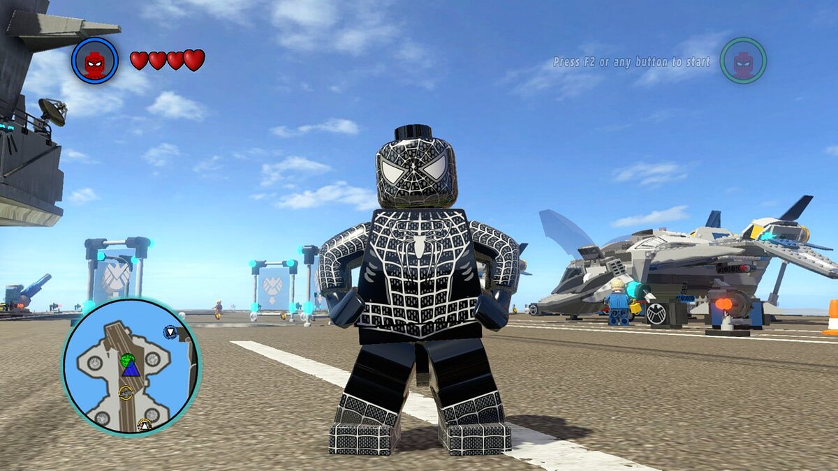 LEGO Marvel Super Heroes — Черный костюм из фильма «Человек-паук 3»