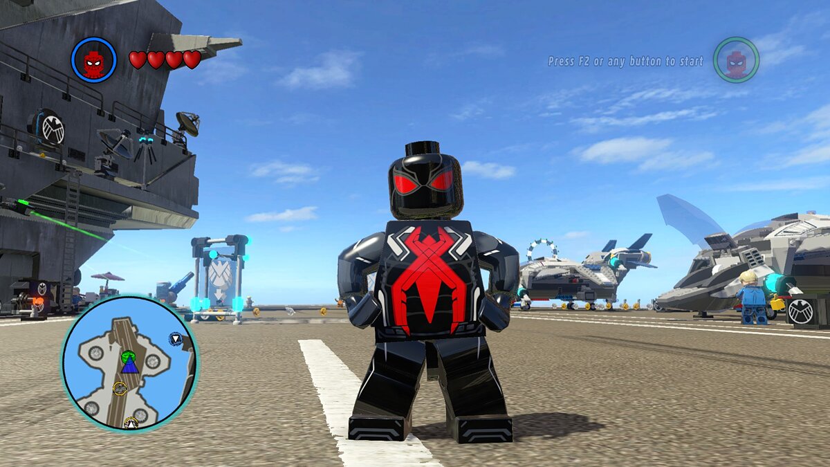 LEGO Marvel Super Heroes — Темный костюм из игры Spider-Man PS4