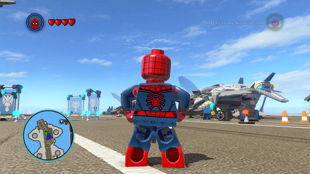 LEGO Marvel Super Heroes — Костюм Человека-паука из фильма «Человек-паук:  Возвращение домой» / Одежда / Предметы