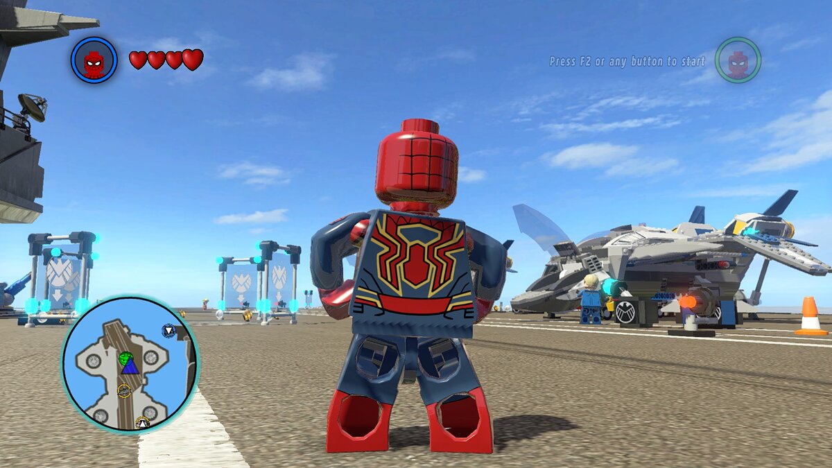 LEGO Marvel Super Heroes — Железный Человек-паук / Одежда / Предметы