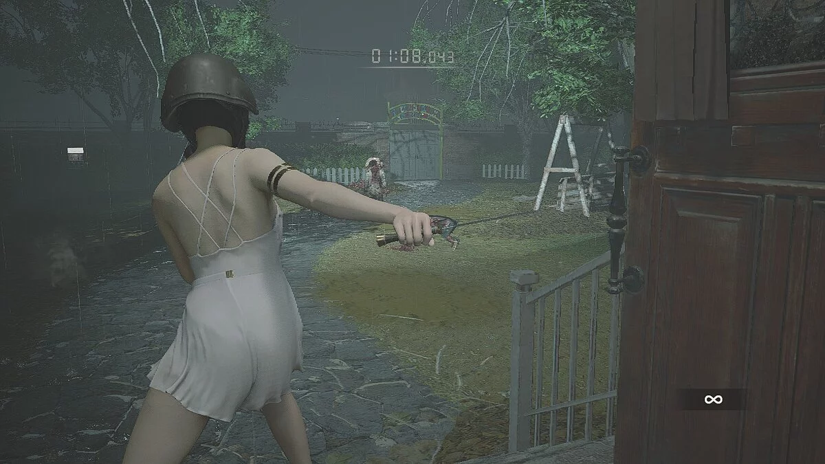 Resident Evil 2 — Увеличенный диапазон ножей
