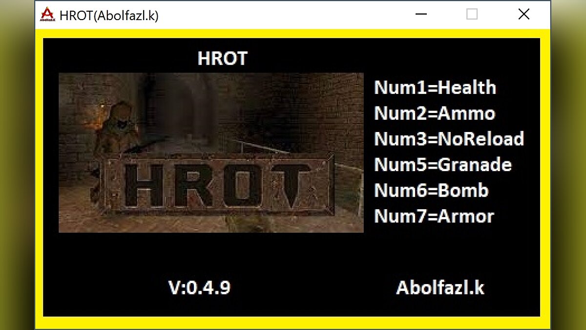 HROT — Трейнер (+7) [0.4.9]