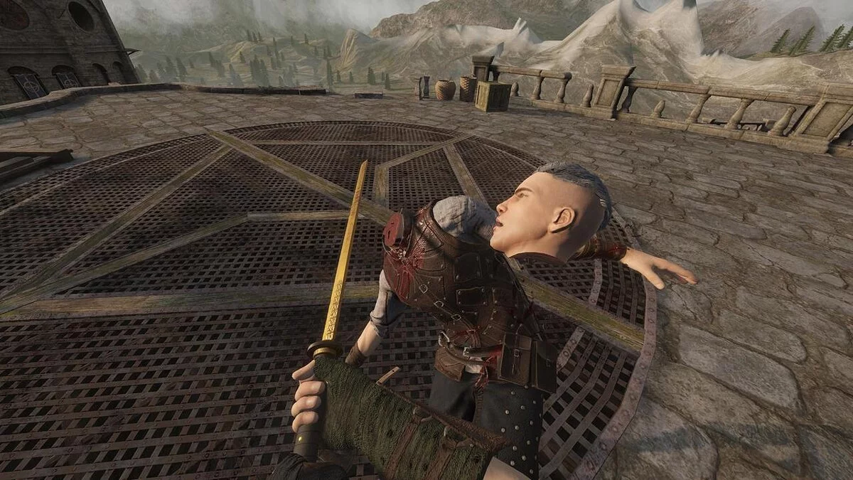 Blade and Sorcery — Катана «Голдбрэнд»