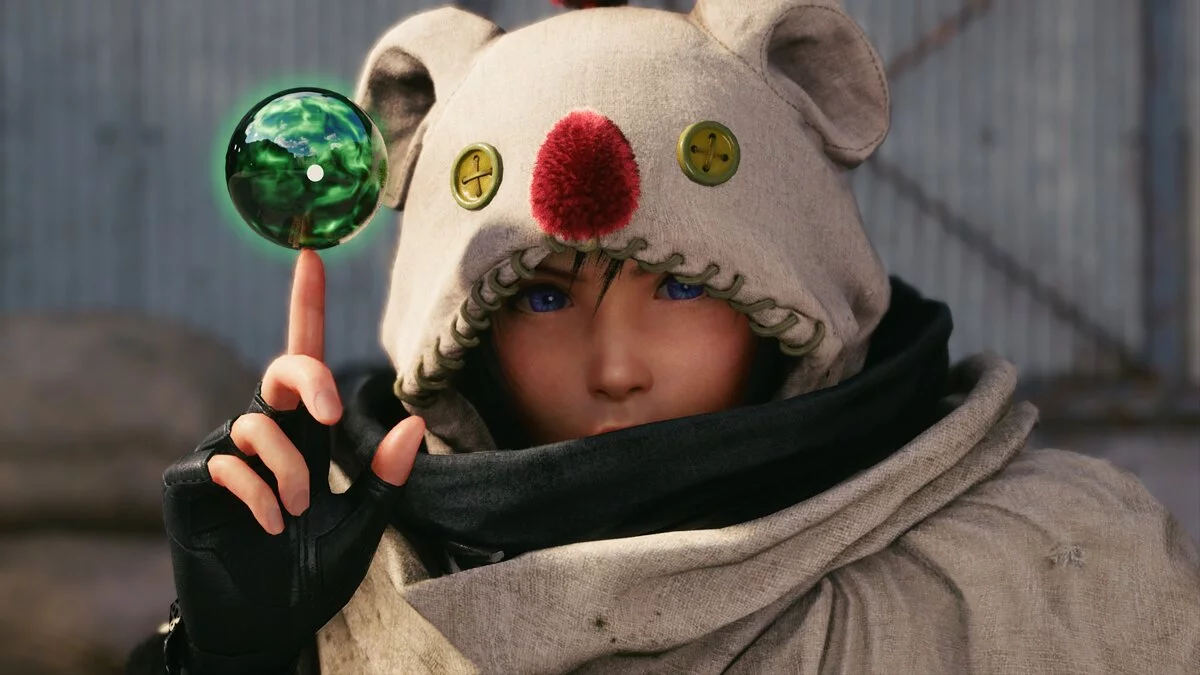 Final Fantasy VII Remake — Юффи - фиолетовые глаза