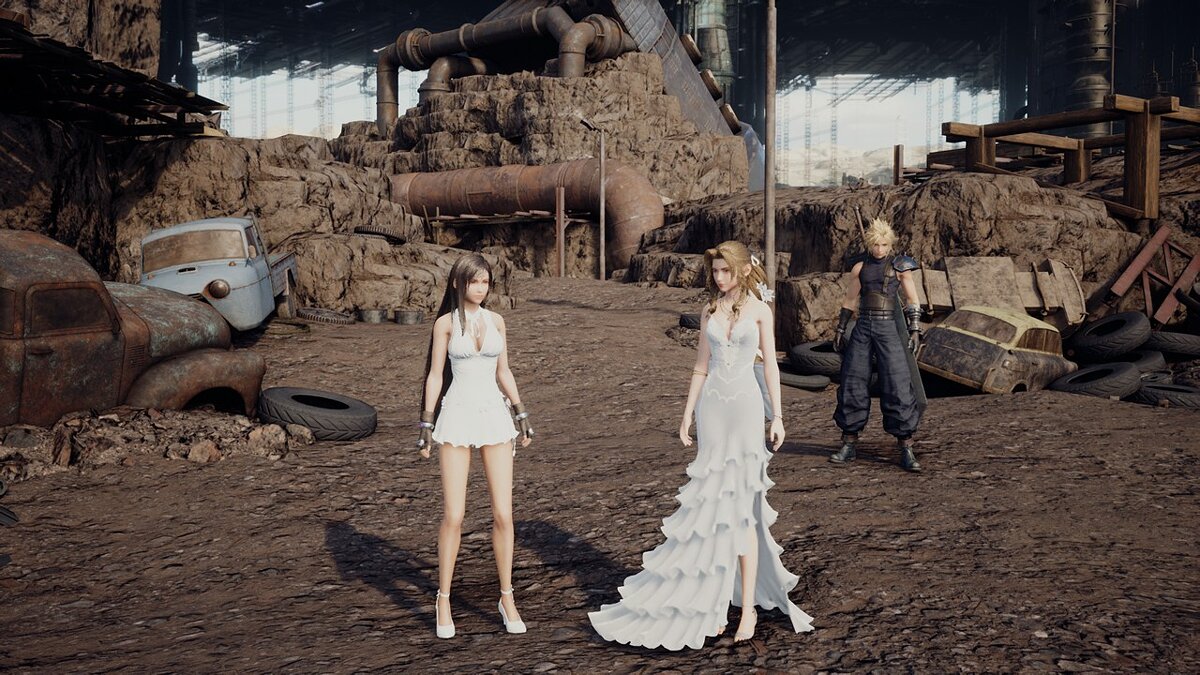 Final Fantasy VII Remake — Свадебное платье