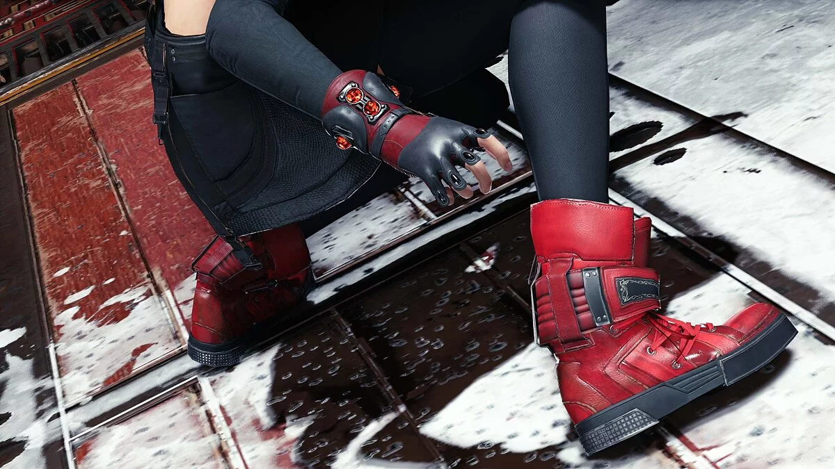 Final Fantasy VII Remake — Перекрашивание перчаток Тифы