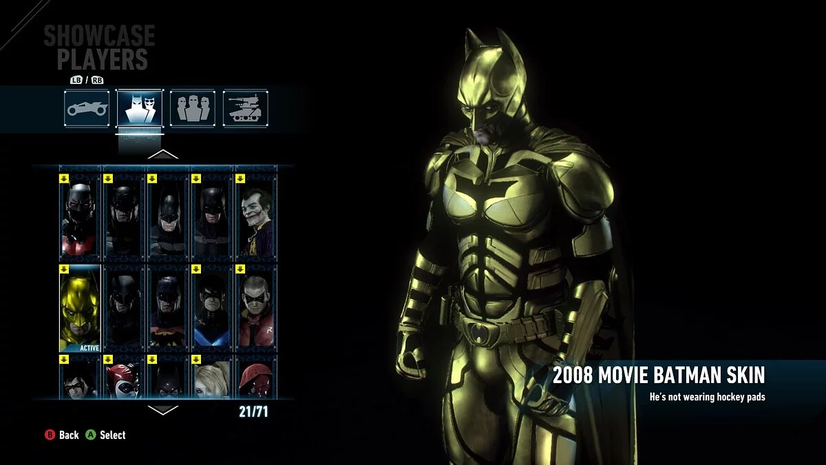 Batman: Arkham Knight — Золотой темный рыцарь