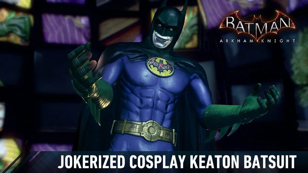 Batman: Arkham Knight — Джокеризированный косплей Китон