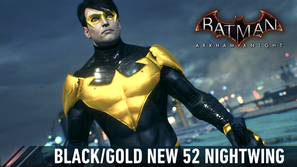 Batman: Arkham Knight — Черно-золотой Найтвинг