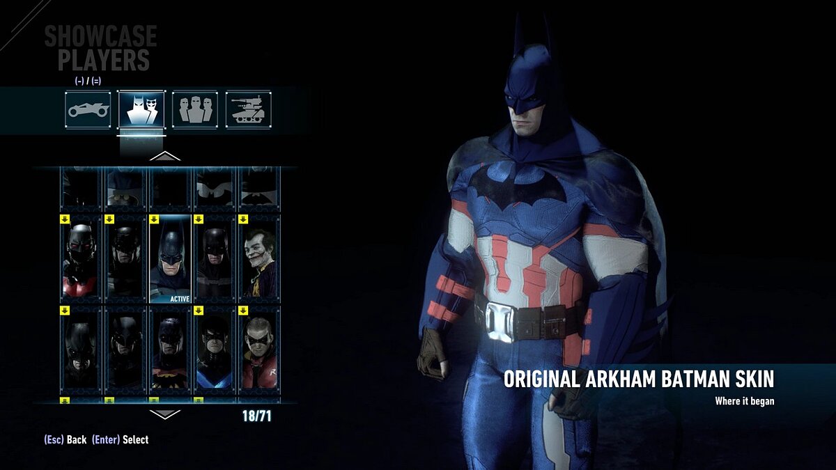 Batman: Arkham Knight — Капитан Америка