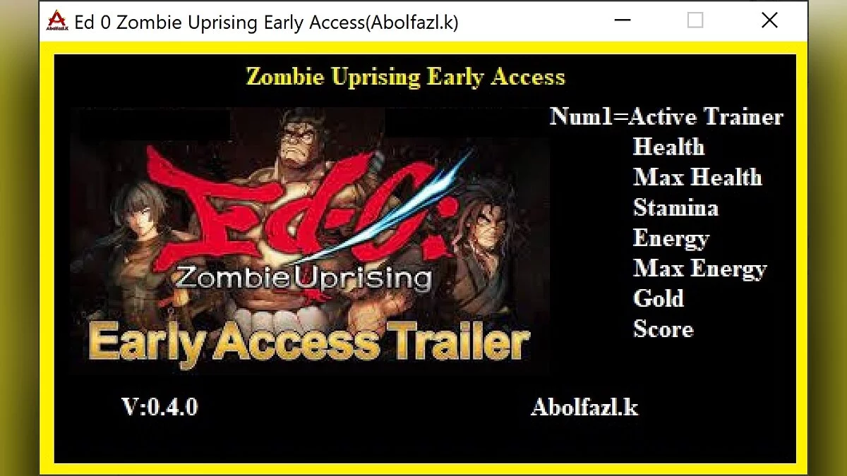 Трейнер (+7) [0.4.0]