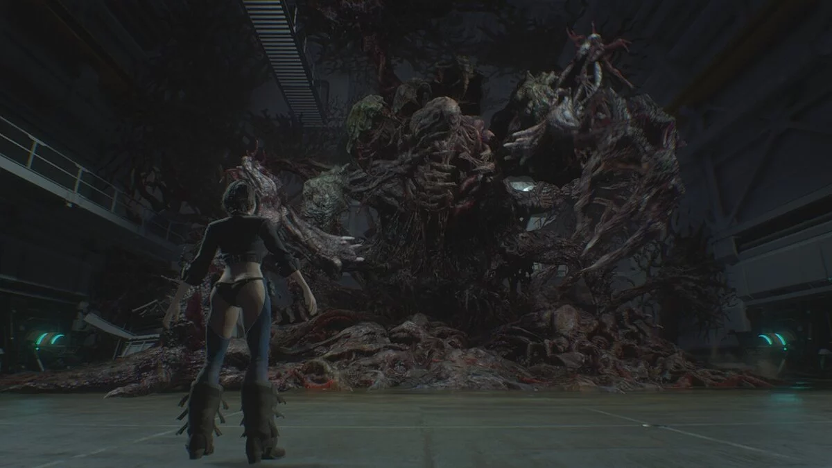 Resident Evil 3 — Джилл в костюме Энджел