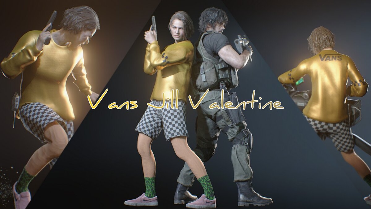 Resident Evil 3 — Скейтерская одежда для Джилл