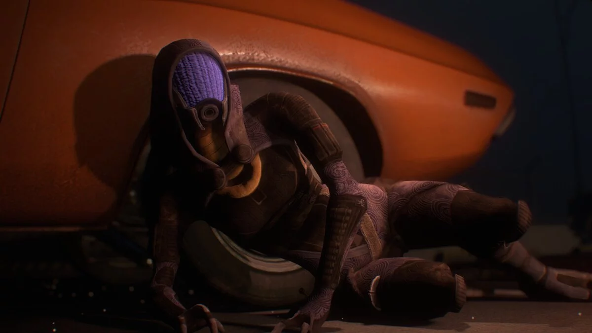 Resident Evil 3 — Тали'Зора из игры Mass Effect 3