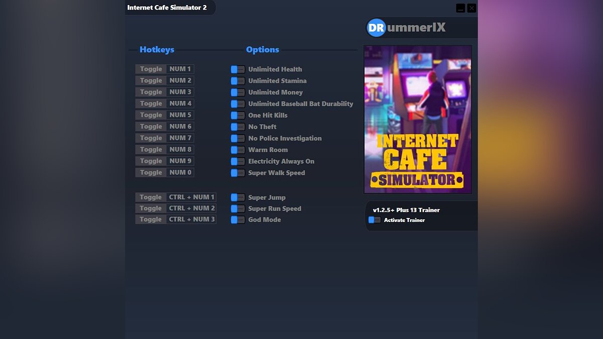 Internet Cafe Simulator 2 — Трейнер (+13) [Game Version: v1.2.5+]