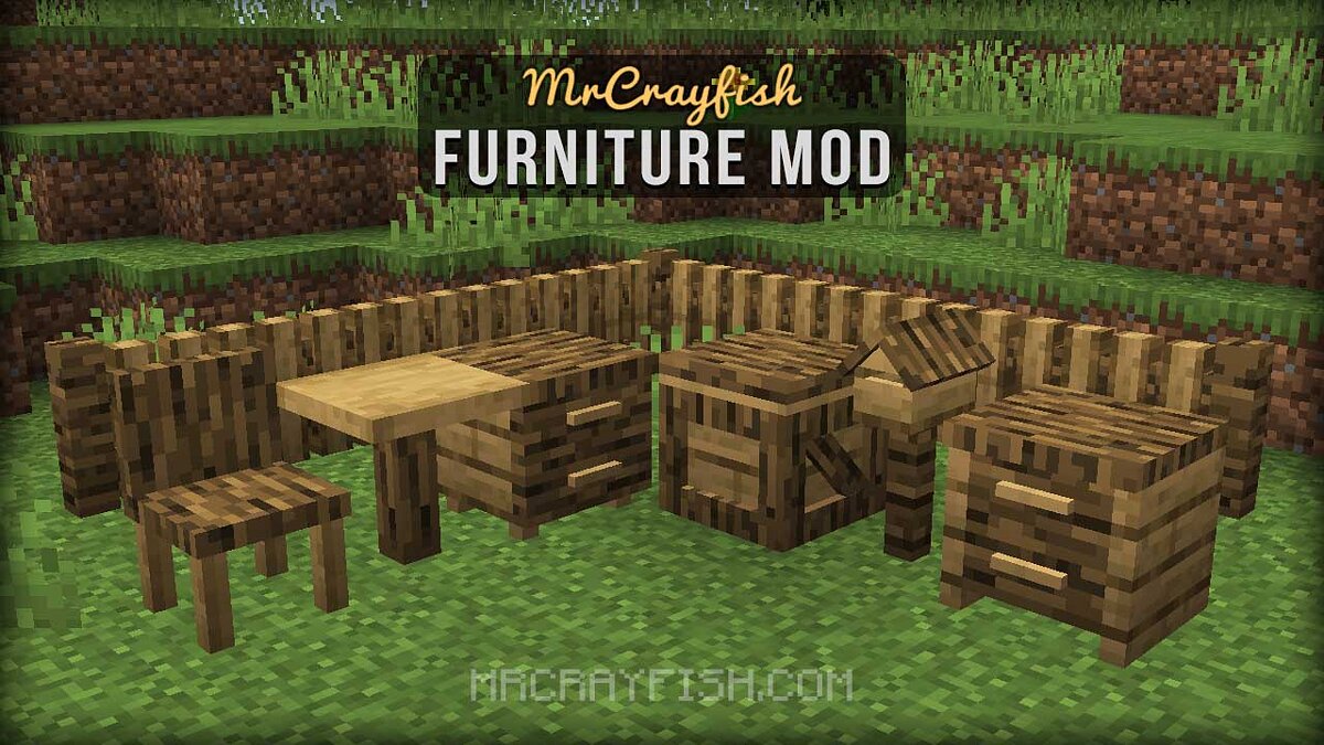 Minecraft — MrCrayfish's Furniture