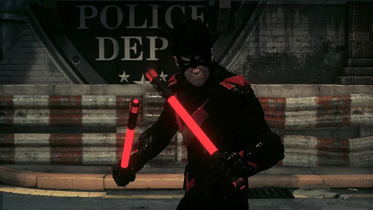 Batman: Arkham Knight — Светящиеся палки для Найтвинга