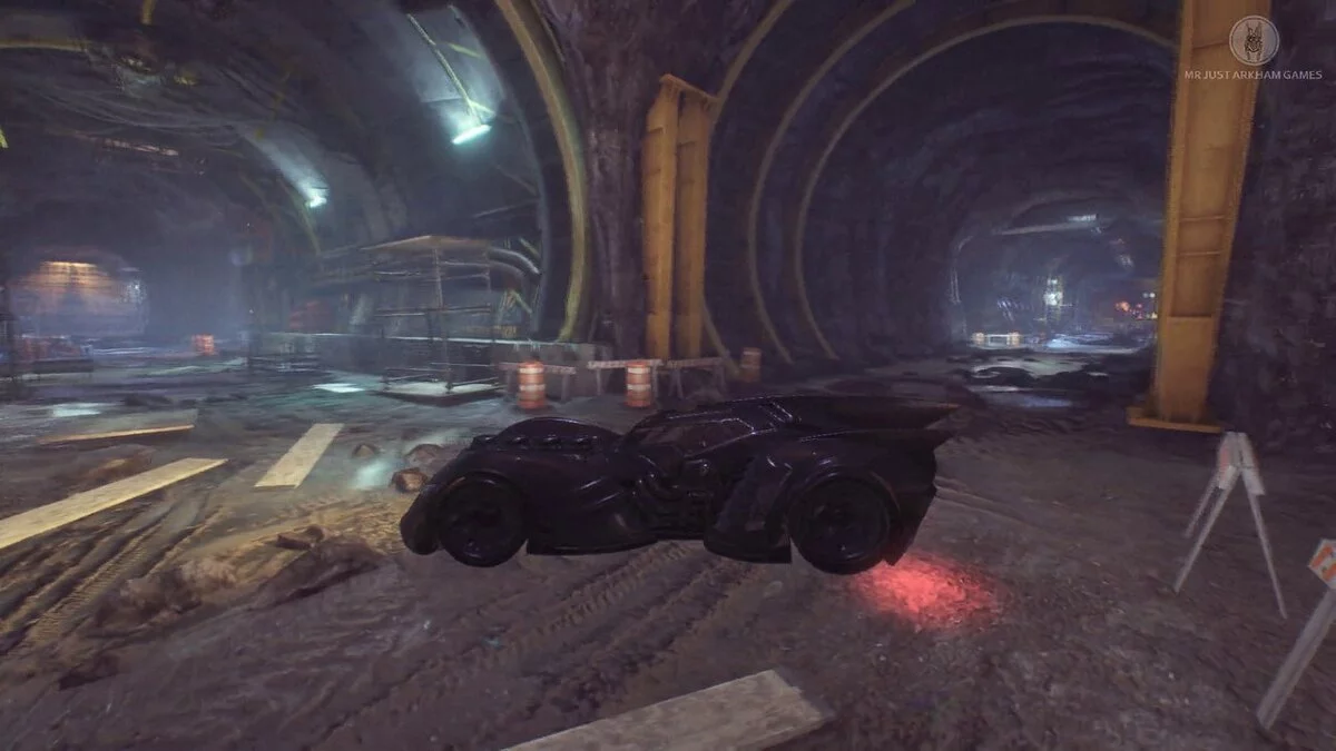 Batman: Arkham Knight — Черный оригинальный бэтмобиль