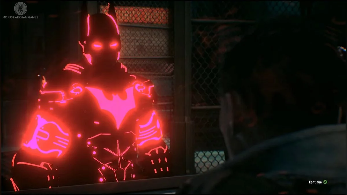 Batman: Arkham Knight — Финальный костюм «Бейонд» в стиле «Трон»