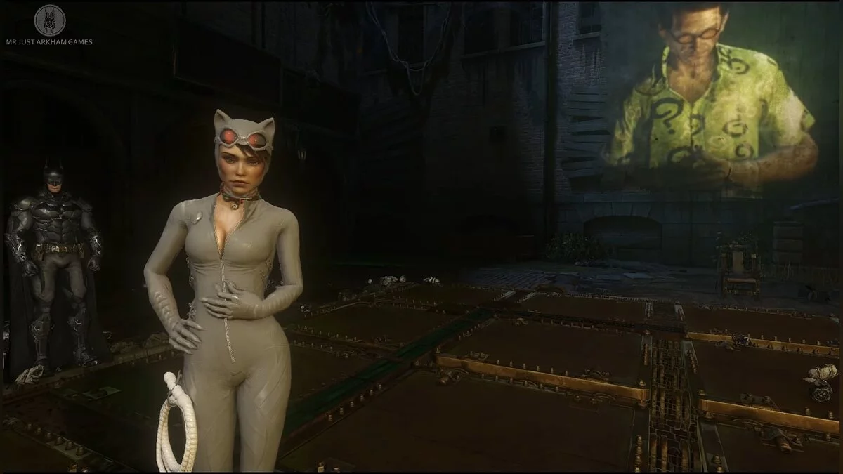 Batman: Arkham Knight — Женщина-кошка в белом костюме
