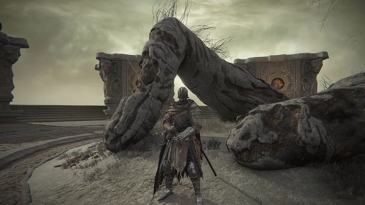 Elden Ring — Шлем сэра Алонна (замена ж;елезной касы)