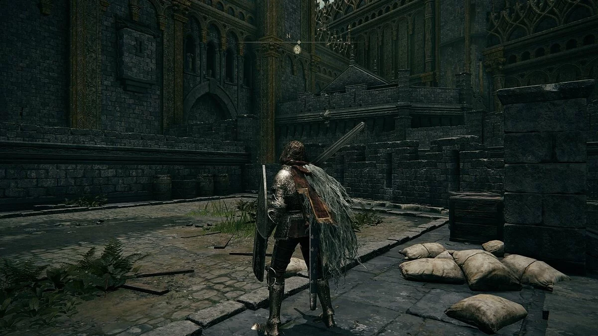 Elden Ring — Изгнанный рыцарь с волосами
