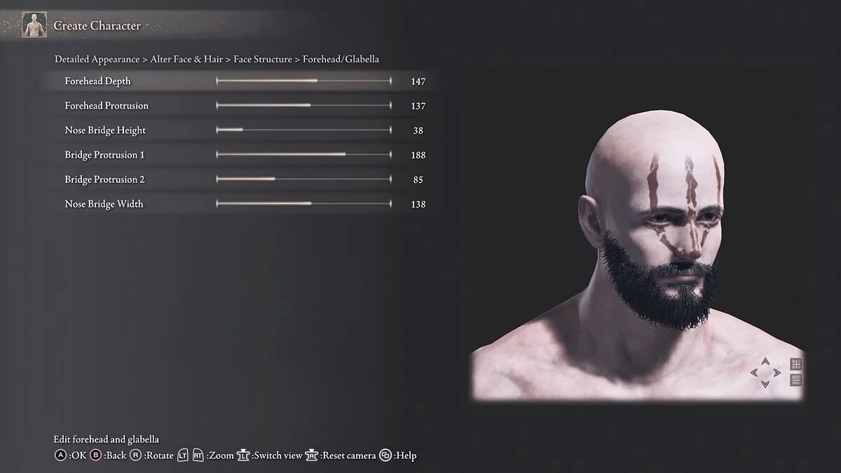 Elden Ring — Дойл - пресет мужского персонажа