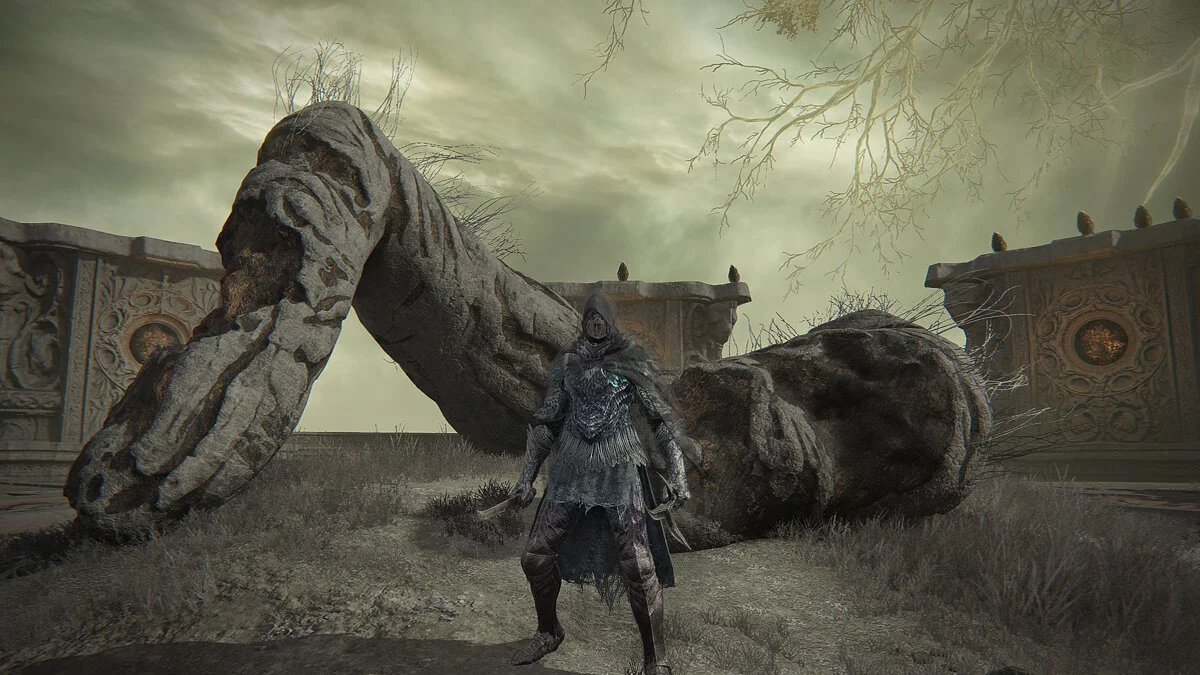 Elden Ring — Маска капюшона «Черного ножа»