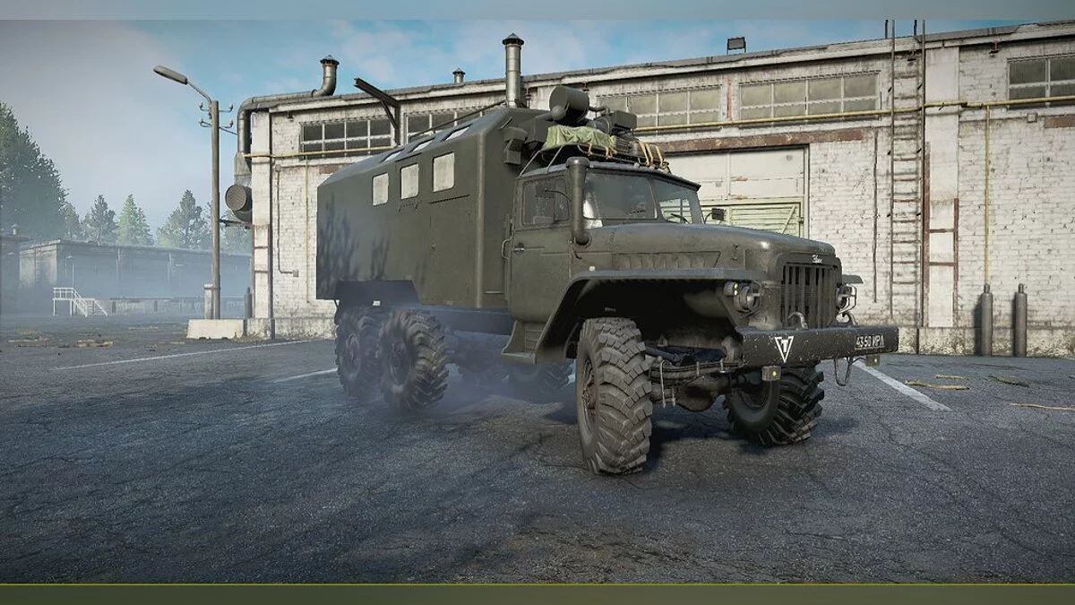 SnowRunner — Урал-375Д / 377