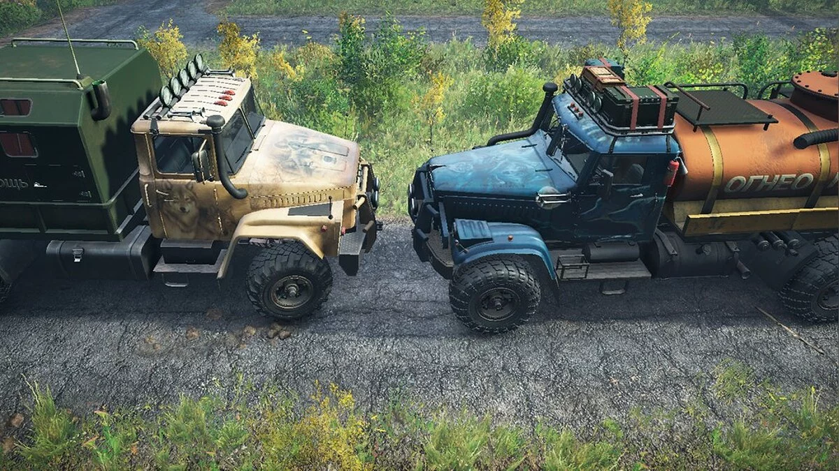 SnowRunner — КрАЗ 255 и КрАЗ 260