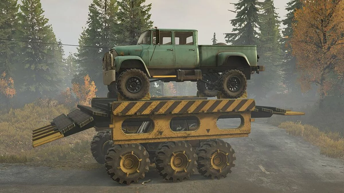 SnowRunner — Z2 CAT Hills TH357