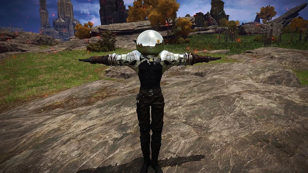 Elden Ring — Шлем - зеркальный шар
