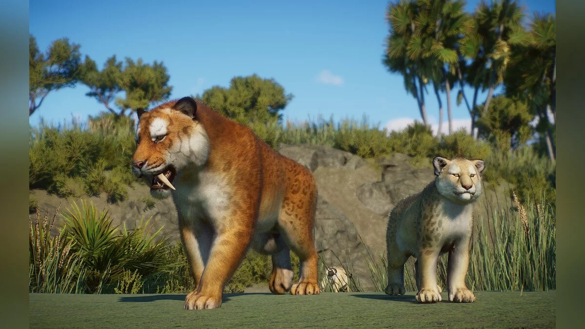 Planet Zoo — Смилодон - новые виды 