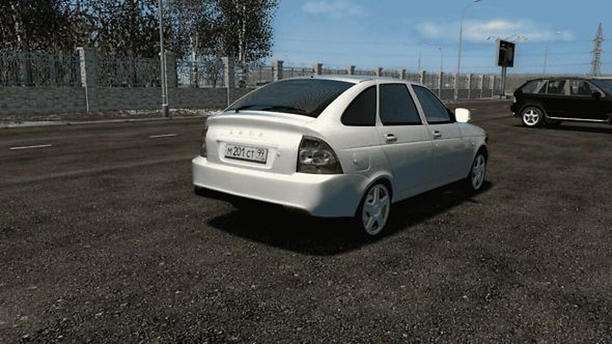 lada priora city car driving 1.5.9