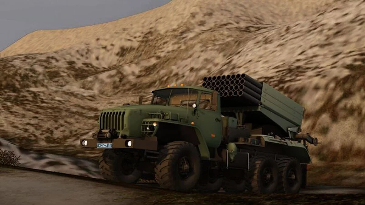 City Car Driving — Урал 4320