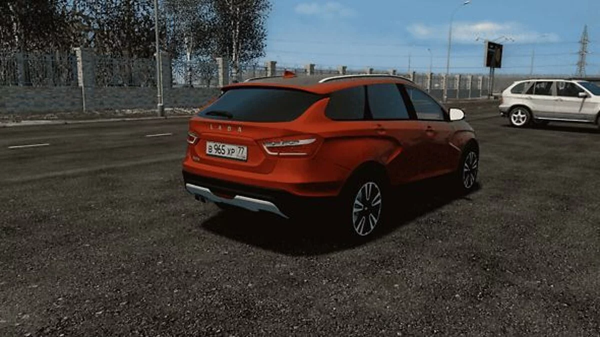 City Car Driving — Лада Веста SW Cross 1.8