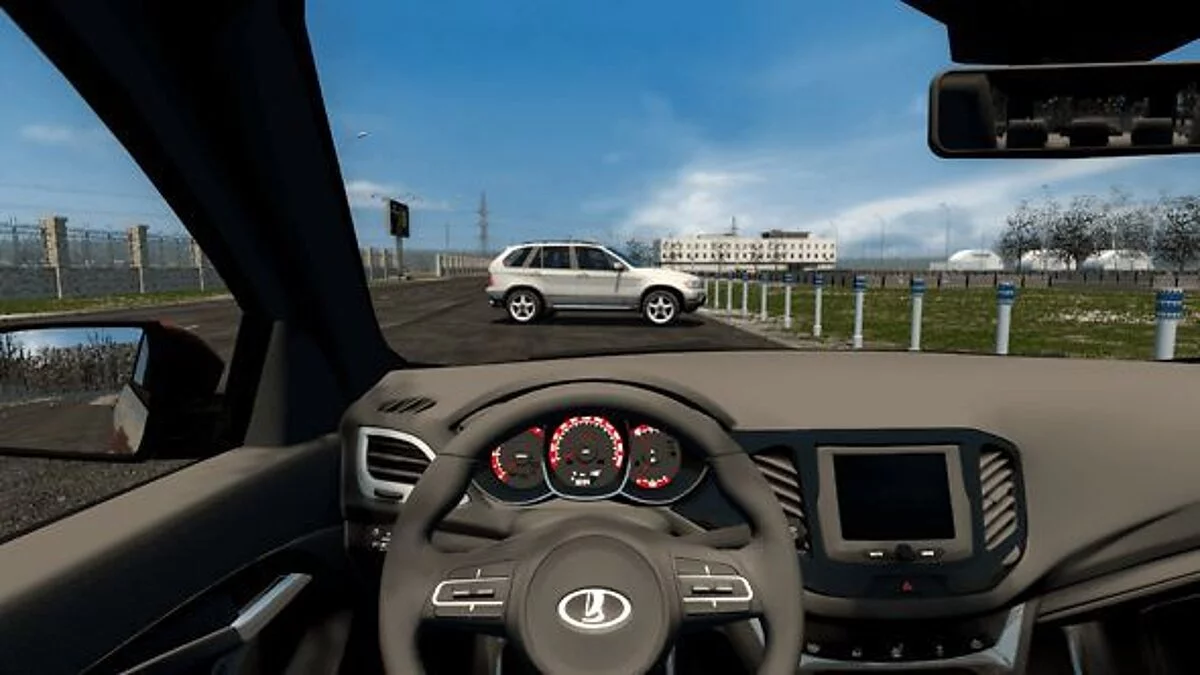 City Car Driving — Лада Веста SW Cross 1.8