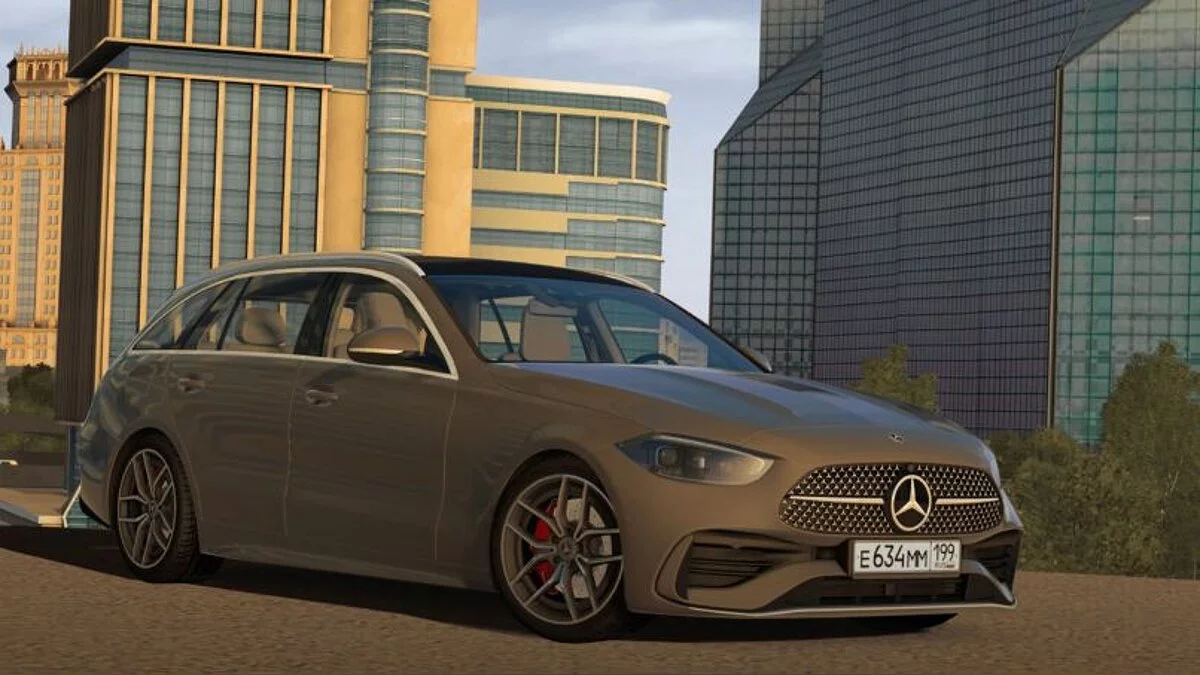 City Car Driving — Mercedes-Benz Station Wagon C300 4MATIC W206