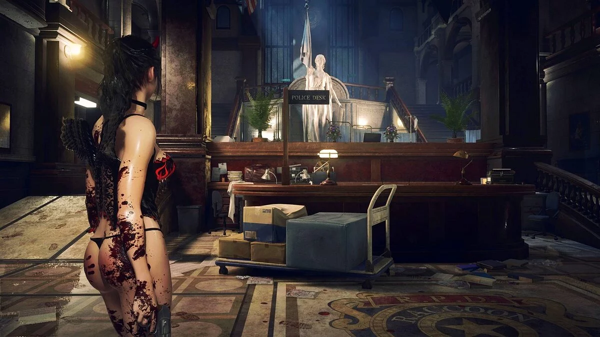 Resident Evil 2 — Клэр сексуальный демон