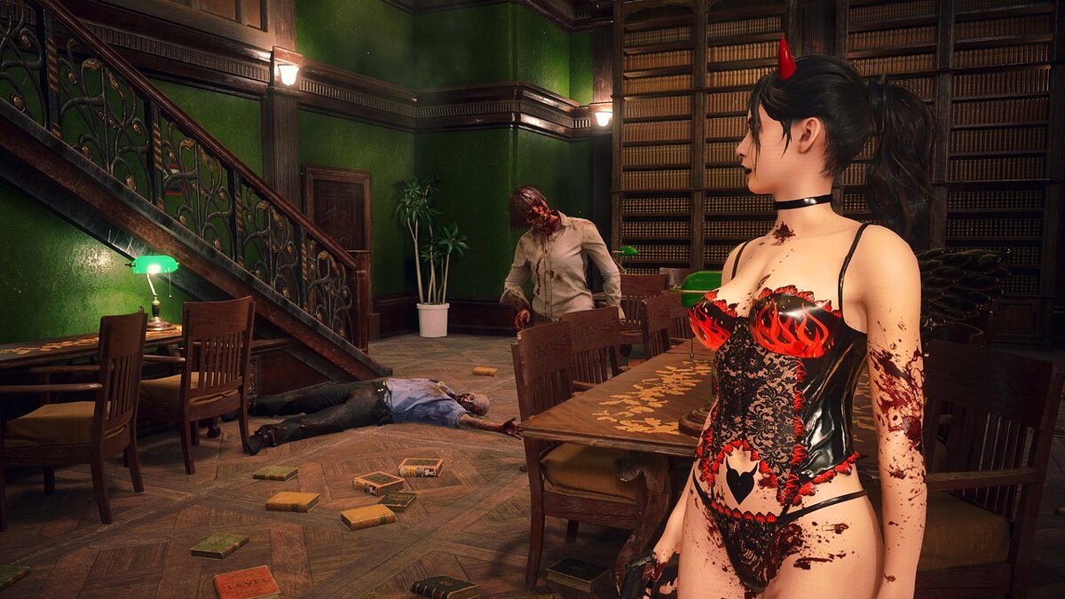 Resident Evil 2 — Клэр сексуальный демон