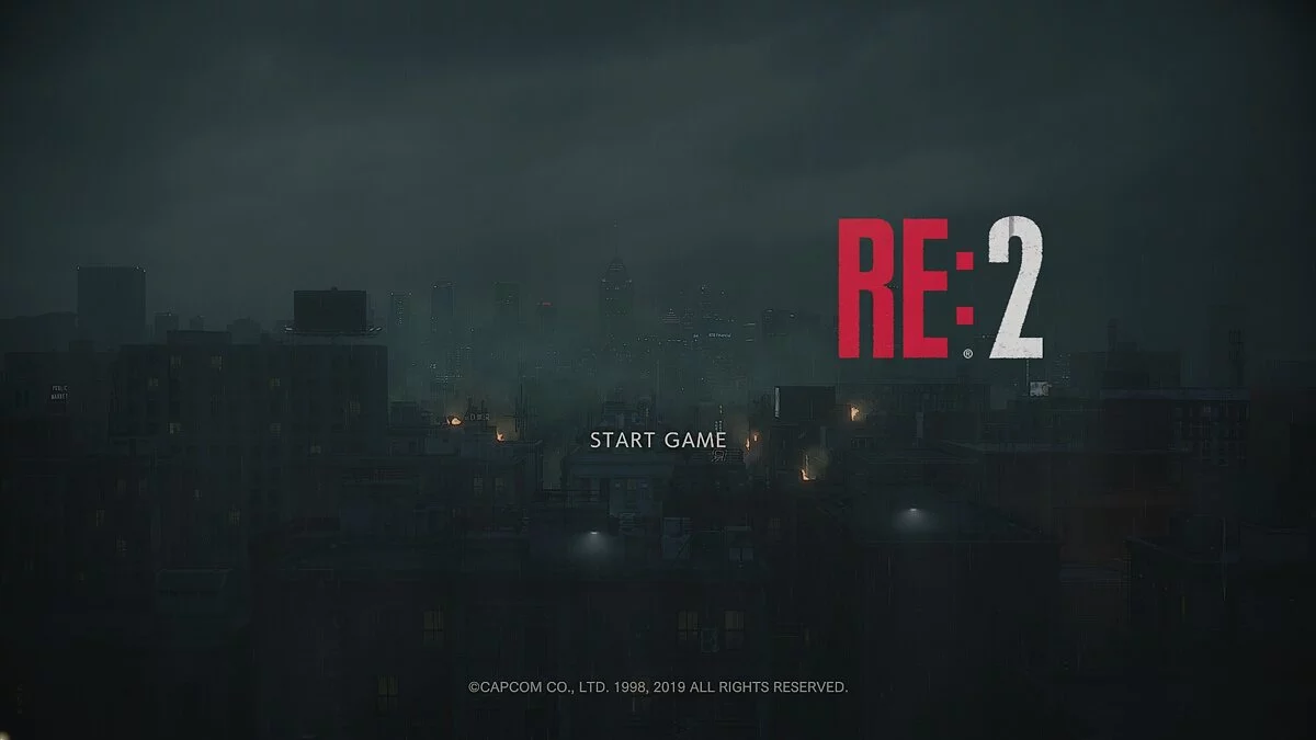 Resident Evil 2 — Логотип Biohazard RE:2