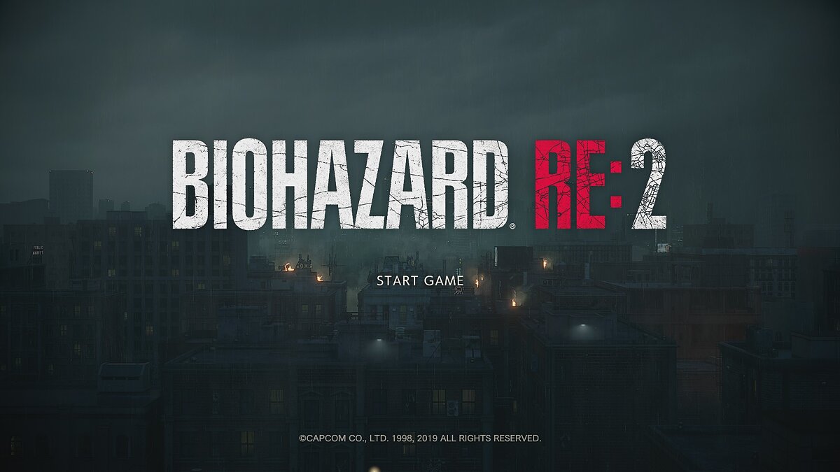 Resident Evil 2 — Логотип Biohazard RE:2