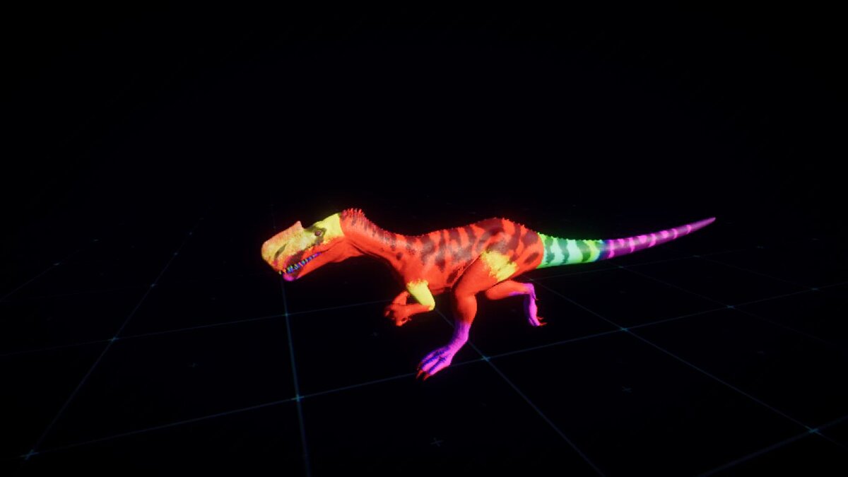 Jurassic World Evolution 2 — Радужный монолофозавр