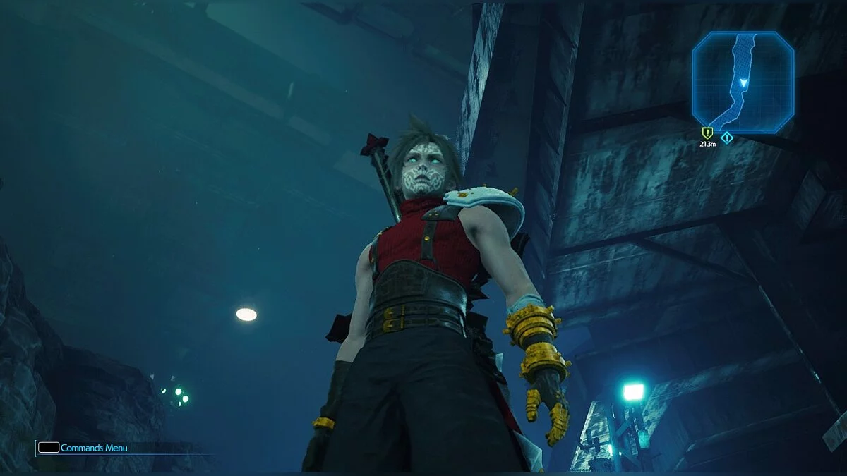 Final Fantasy VII Remake — Татуировка на лице Клода